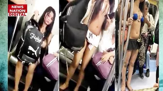 Delhi Metro Bikini Girl Video : बिकनी में सफर करके वायरल हुईं rhythm chanana ने बताई ऐसा करने की वजह