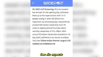 Why JioCinema is streaming IPL 2023 for free?