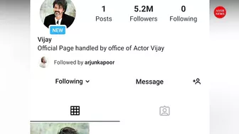 थलपति विजय ने तोड़ा वर्ल्ड रिकॉर्ड Thalapathy Vijay Instagram Creates World Record Instagram Account