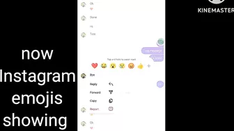 Fix Instagram Emojis Reaction Not Showing Problem 2023 | instagram DM emoji reaction not Working