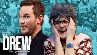 Chris Pratt Reacts to Mitzy Bananamore's Celebrity Impressions | The Drew Barrymore Show