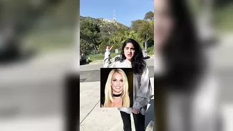 celebrity impressions at the hollywood sign #singing #impressions #impression