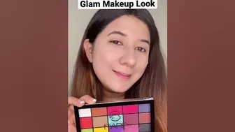 Celebrity like GLAM makeup Look #shorts