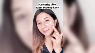 Celebrity like GLAM makeup Look #shorts