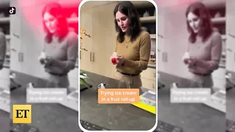 Courteney Cox Tries BIZARRE TikTok Food Trend