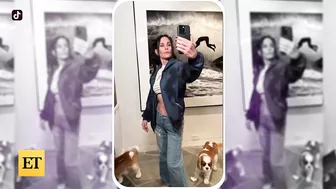 Courteney Cox Tries BIZARRE TikTok Food Trend