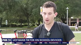 Students speak out after UCF bans TikTok from school devices