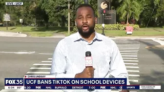 Students speak out after UCF bans TikTok from school devices