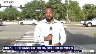 Students speak out after UCF bans TikTok from school devices