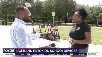 Students speak out after UCF bans TikTok from school devices