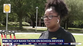 Students speak out after UCF bans TikTok from school devices