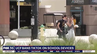 Students speak out after UCF bans TikTok from school devices