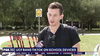 Students speak out after UCF bans TikTok from school devices