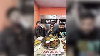 FASTEST EGG EATING CHALLENGE???? BIGGEST ASUR THALI COMPETITION???????? #shorts #foodie #foodlover