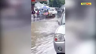 [Compilation] Fortes pluies et accumulations d'eau dans plusieurs régions