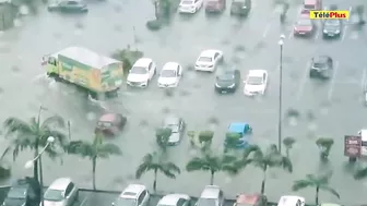 [Compilation] Fortes pluies et accumulations d'eau dans plusieurs régions