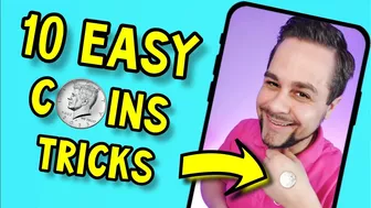 10 EASY COINS MAGIC TRICKS ???? Compilation of my Shorts ????