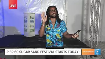 Sugar Sand Festival kicks off on Clearwater Beach