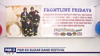 Pier 60 Sugar Sand Festival on Clearwater Beach starts Friday