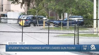 Palm Beach Lakes High School student caught with loaded gun on campus