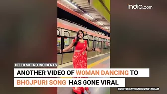 Delhi Metro Funny Incidents: From Viral Bikini Girl To Kalesh Between Couple ! Trending videos