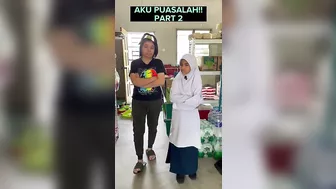 Aku puasalah!! Part 2 #tiktok #viral #kedairuncit #kisahpasaraya #goneviral #funny