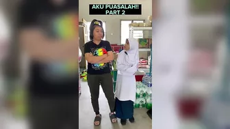 Aku puasalah!! Part 2 #tiktok #viral #kedairuncit #kisahpasaraya #goneviral #funny