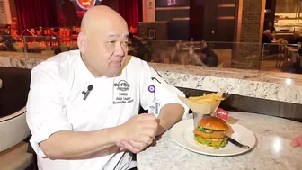 Celebrity Burger Program at Hard Rock Café introduces Mark S. Allen's 'fiery burger'