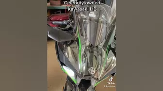 Kawasaki H2 Supercharged Bike is Celebrity Owned