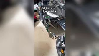 Kawasaki H2 Supercharged Bike is Celebrity Owned