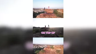 BMX Dadu India | 71-year-old performs yoga on a BMX cycle at the top of a 600-ft High Cliff #bmx