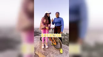 BMX Dadu India | 71-year-old performs yoga on a BMX cycle at the top of a 600-ft High Cliff #bmx