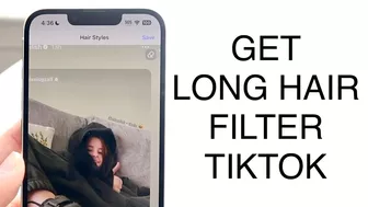 How To Get Long Hair Effect On TikTok!