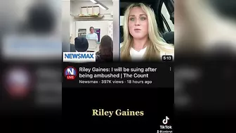 RILEY GAINES GETS REVENGE! #tiktok #shorts #rileygaines #newsmax #youtube #news #viral