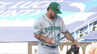 Jensen Beach baseball team watches former player return home