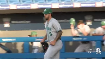 Jensen Beach baseball team watches former player return home