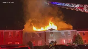 Thalia Gardens apartment fire in Virginia Beach