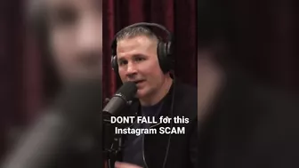 DONT Fall for this Instagram SCAM #joerogan #jre #instagram