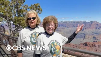 Longtime friends travel the world in 80 days at age 81