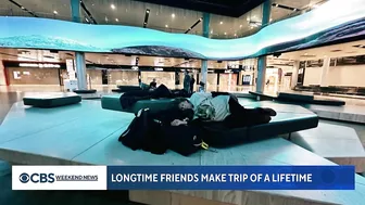 Longtime friends travel the world in 80 days at age 81