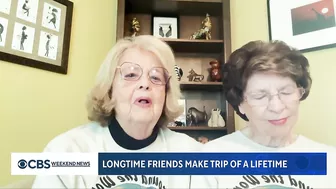 Longtime friends travel the world in 80 days at age 81