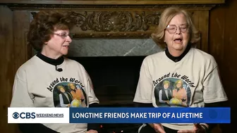 Longtime friends travel the world in 80 days at age 81