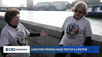 Longtime friends travel the world in 80 days at age 81