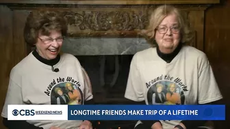 Longtime friends travel the world in 80 days at age 81