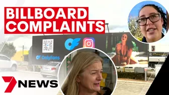 OnlyFans content creator is promoting her account on a large billboard in Perth’s Osborne Park