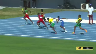 CARIFTA50:4x100m Relay U-17 Boys Semi-Final 1 | SportsMax TV