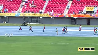 CARIFTA50:4x100m Relay U-17 Boys Semi-Final 1 | SportsMax TV