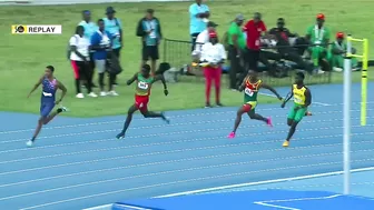 CARIFTA50: 200m U-20 Boys Semi-Final 1 | SportsMax TV