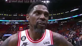 Udonis Haslem Talks FINAL NBA GAME of his Career, Postgame Interview