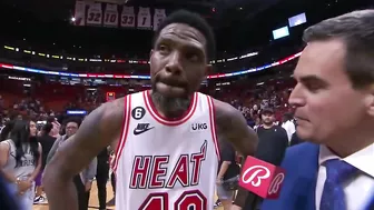 Udonis Haslem Talks FINAL NBA GAME of his Career, Postgame Interview